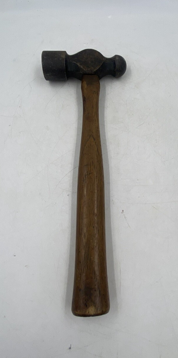 Vintage Worth Ball Peen Hammer Wood Handled 2lb 13" Overall Length
