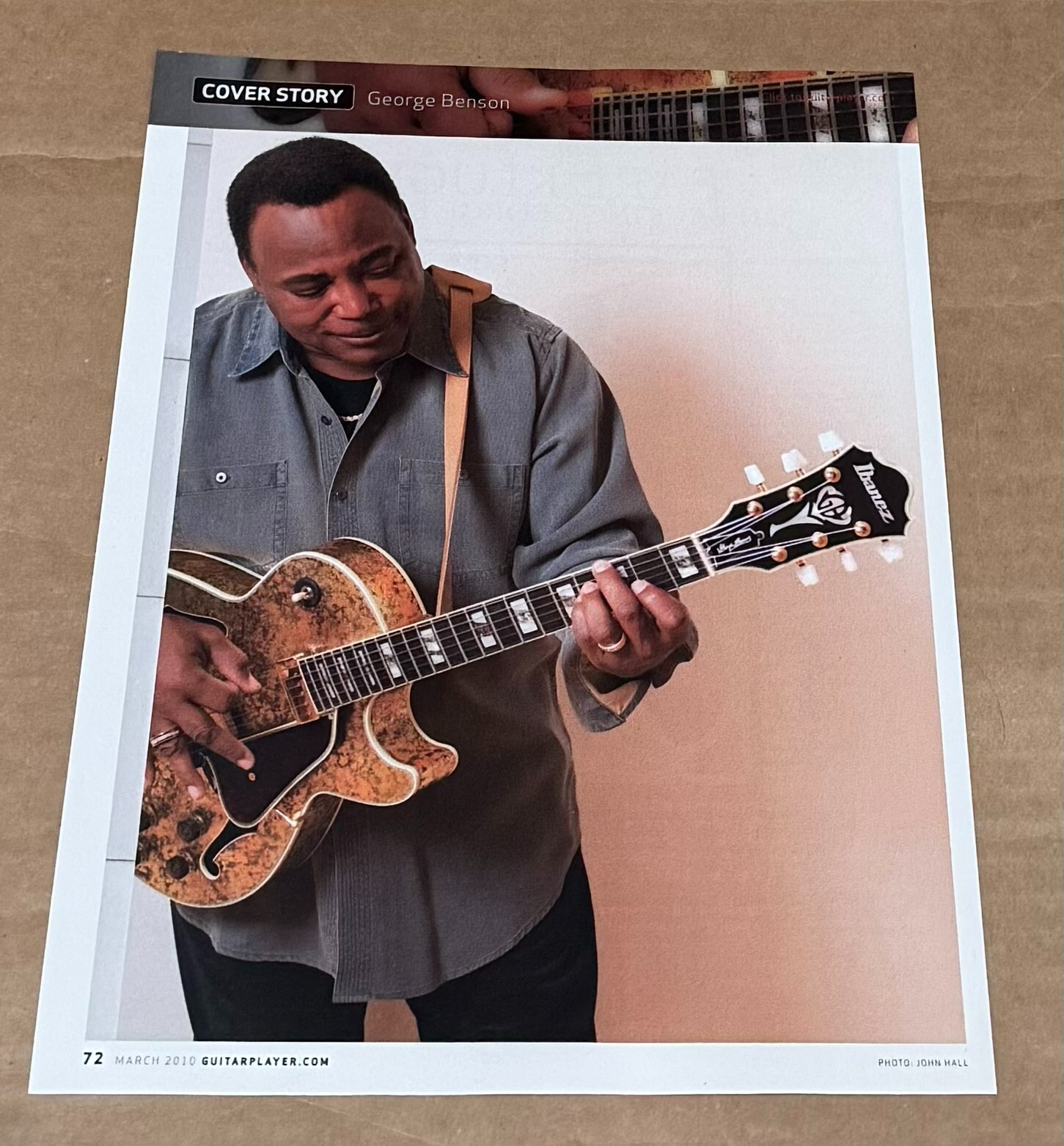 GEORGE BENSON - Music Print Ad Photo - 2010
