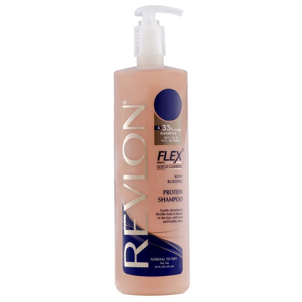 Revlon Flex Body Building Shampoo & Regular Conditioner 592Ml / 20Oz Combo Pack