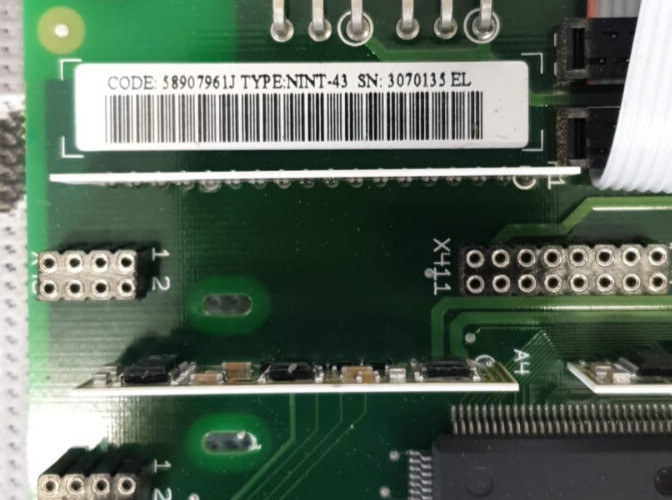 ABB NINT-43 CODE 58907961J
