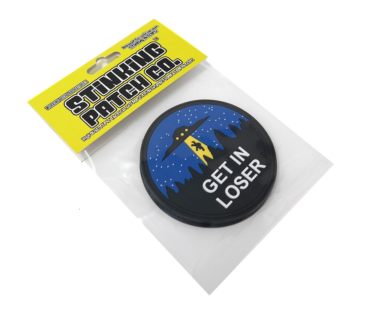 Get in Loser PVC Rubber Morale Patch | Funny Tactical Patch