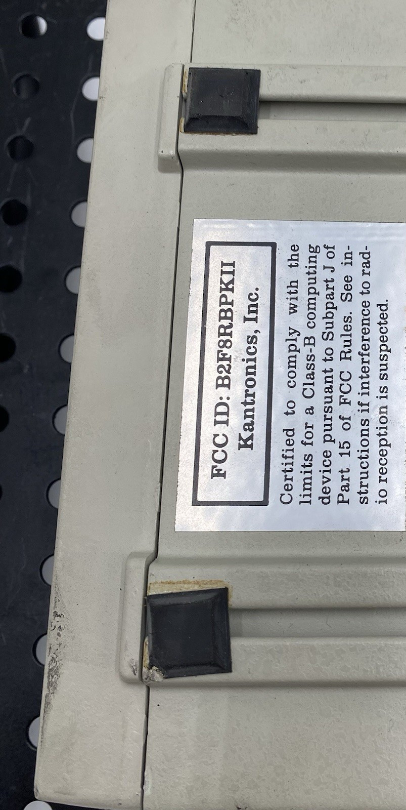 Kantronics KP-2 Packet Communicator II / NO POWER ADAPTER