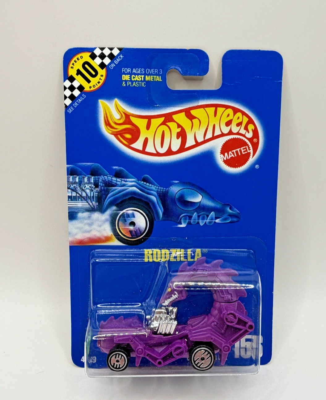 HOT WHEELS RODZILLA  COLLECTOR NO. 156 WITH SPEED POINTS
