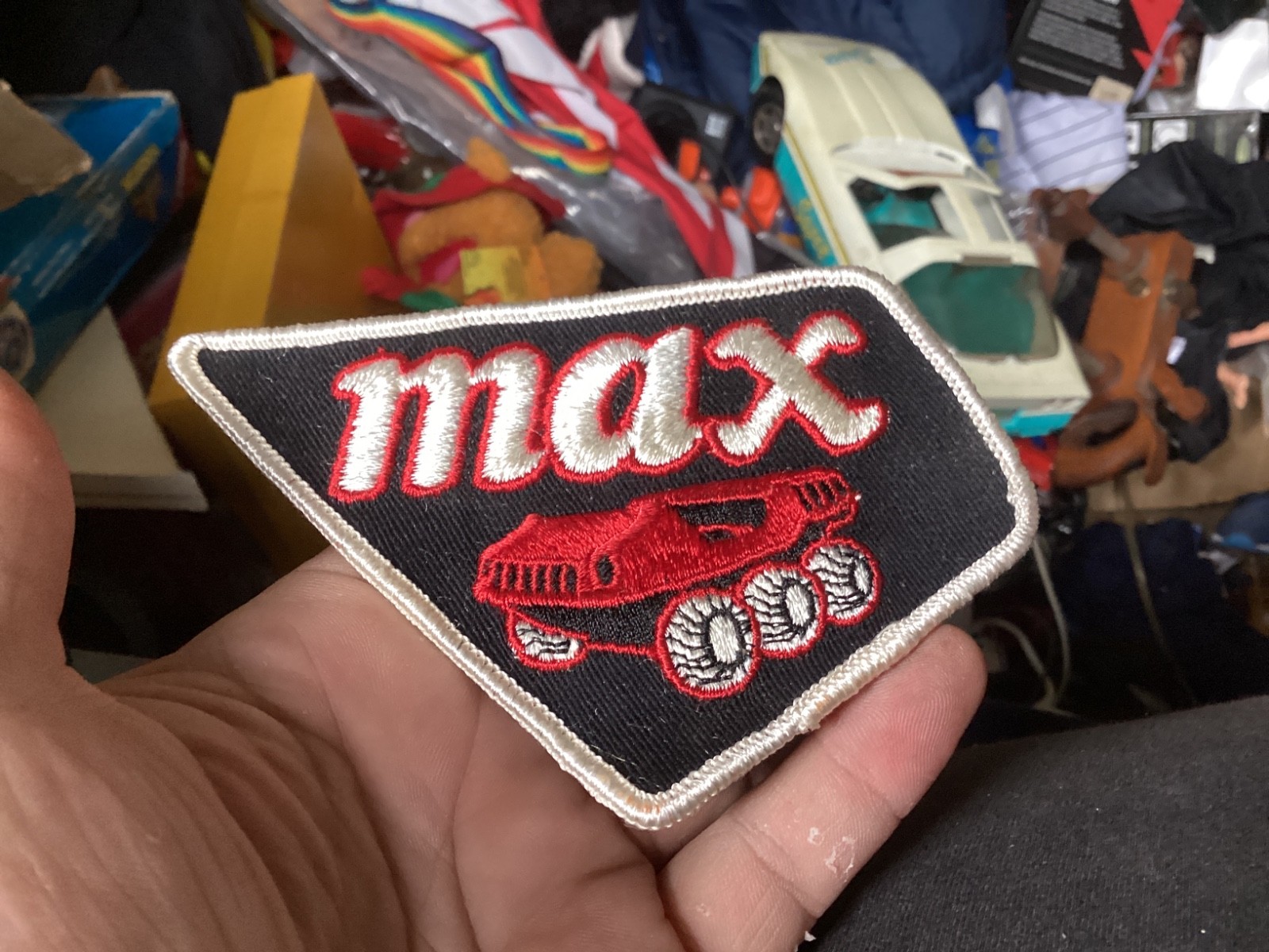 VINTAGE MAX Recreative Industries 6x6 amphibious patch Rare!