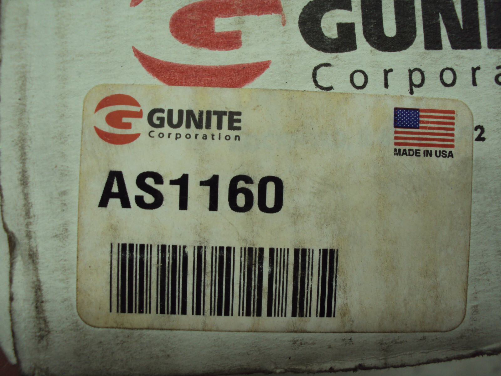 GUNITE AS1160 BRAKE SLACK ADJUSTER