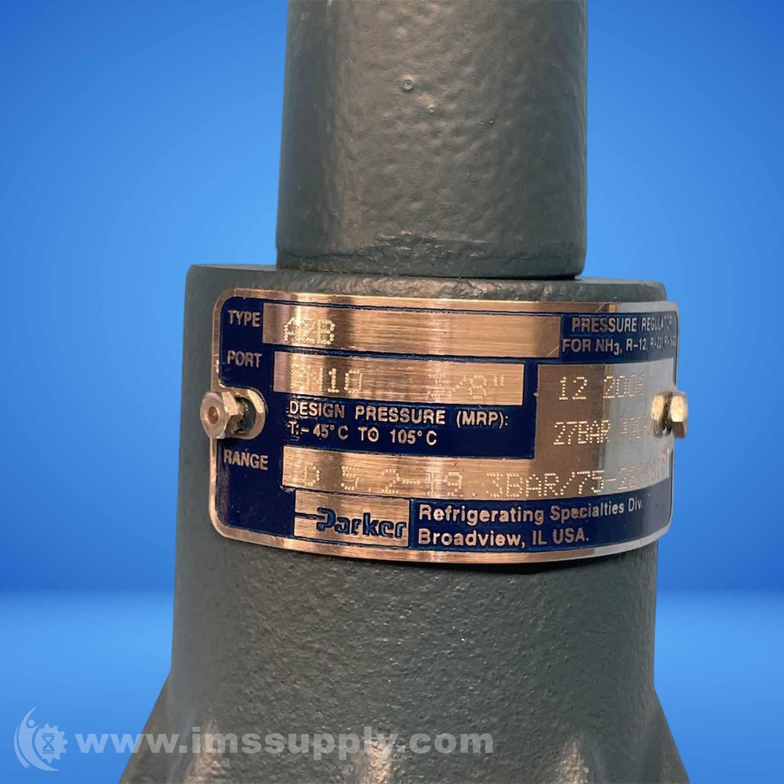 Parker A2B Inlet Pressure Regulator FNIP