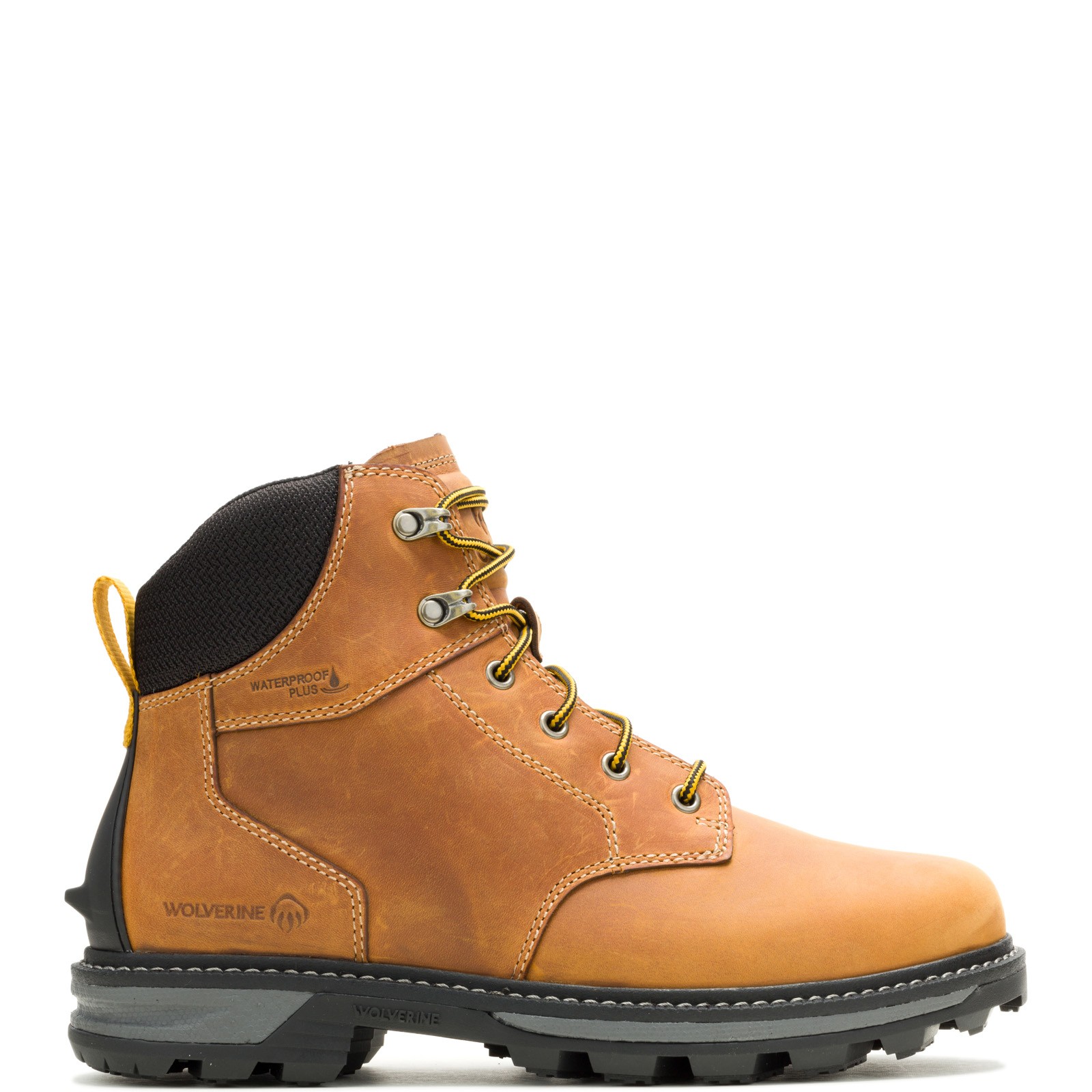 Wolverine Forge Work Usprg Waterproof 6" Mens Brown Work & Safety Boots