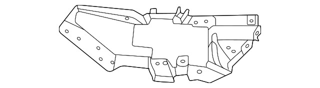 Genuine Nissan Blind Spot Detection System Warning Sensor Bracket 284H6-6RZ0B
