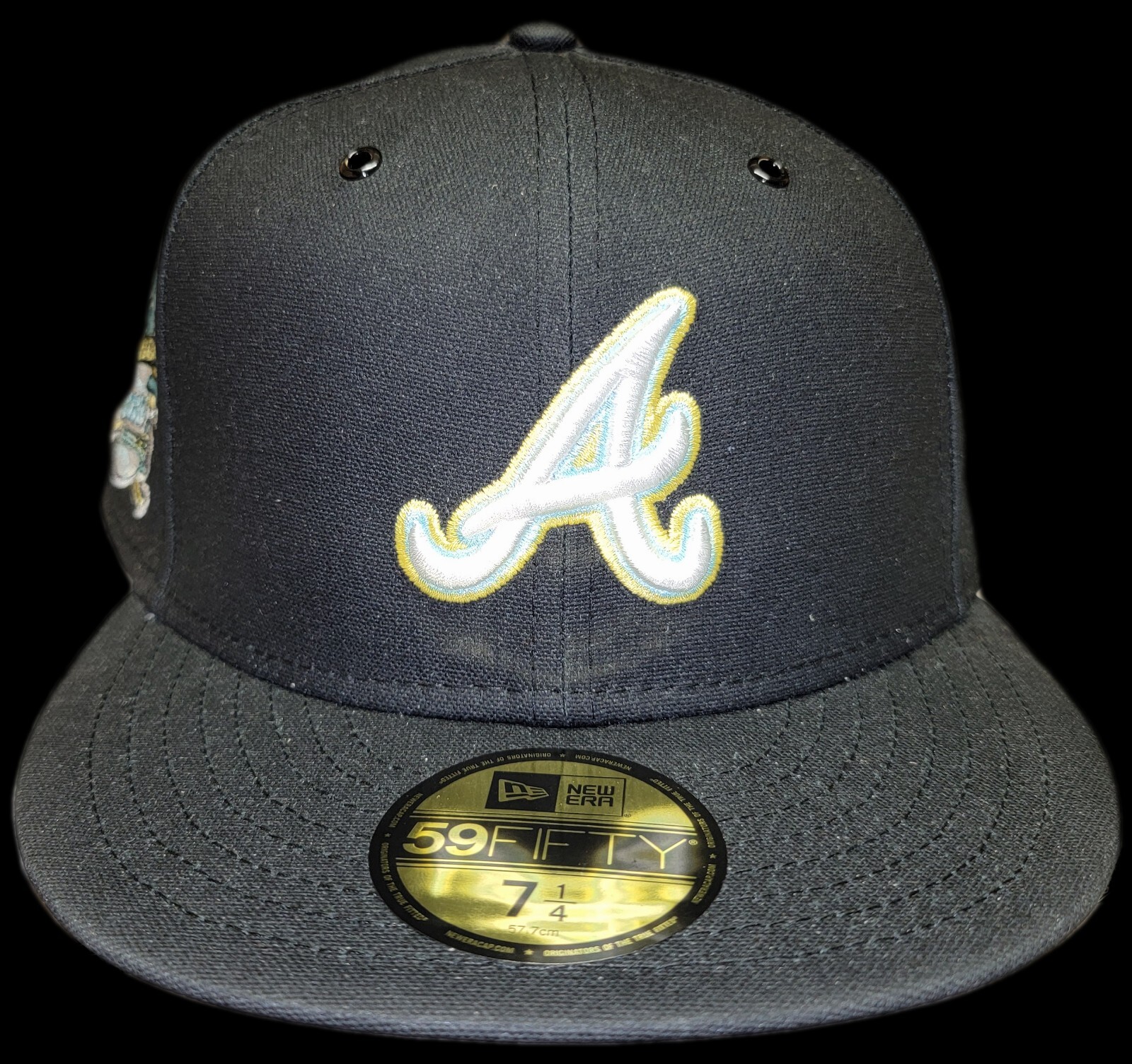 New Era Fitted 7 1/4, with Side Patch
