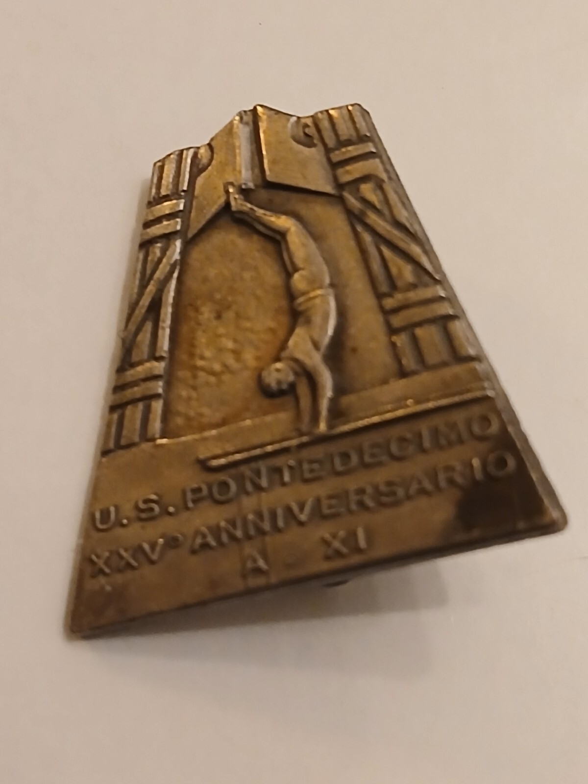 distintivo unione sportiva pontedecimo 25 anniversario 1933 pir