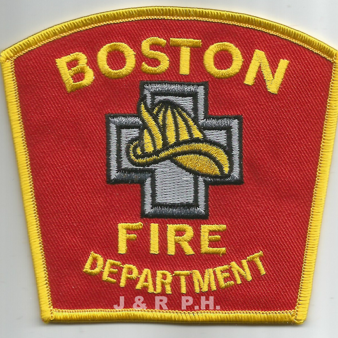 Boston  Fire Dept., Massachusetts  (4" x 3.5" size)  fire patch