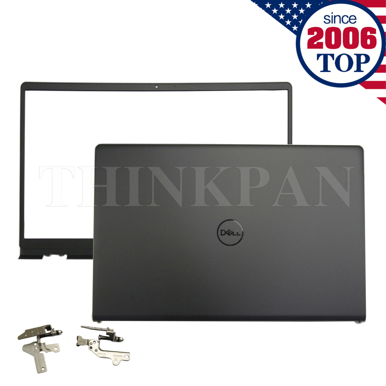 New Back Cover/Bezel/Hinges For Dell Vostro 15 3510 3511 3515 3520 3525 0DWRHJ