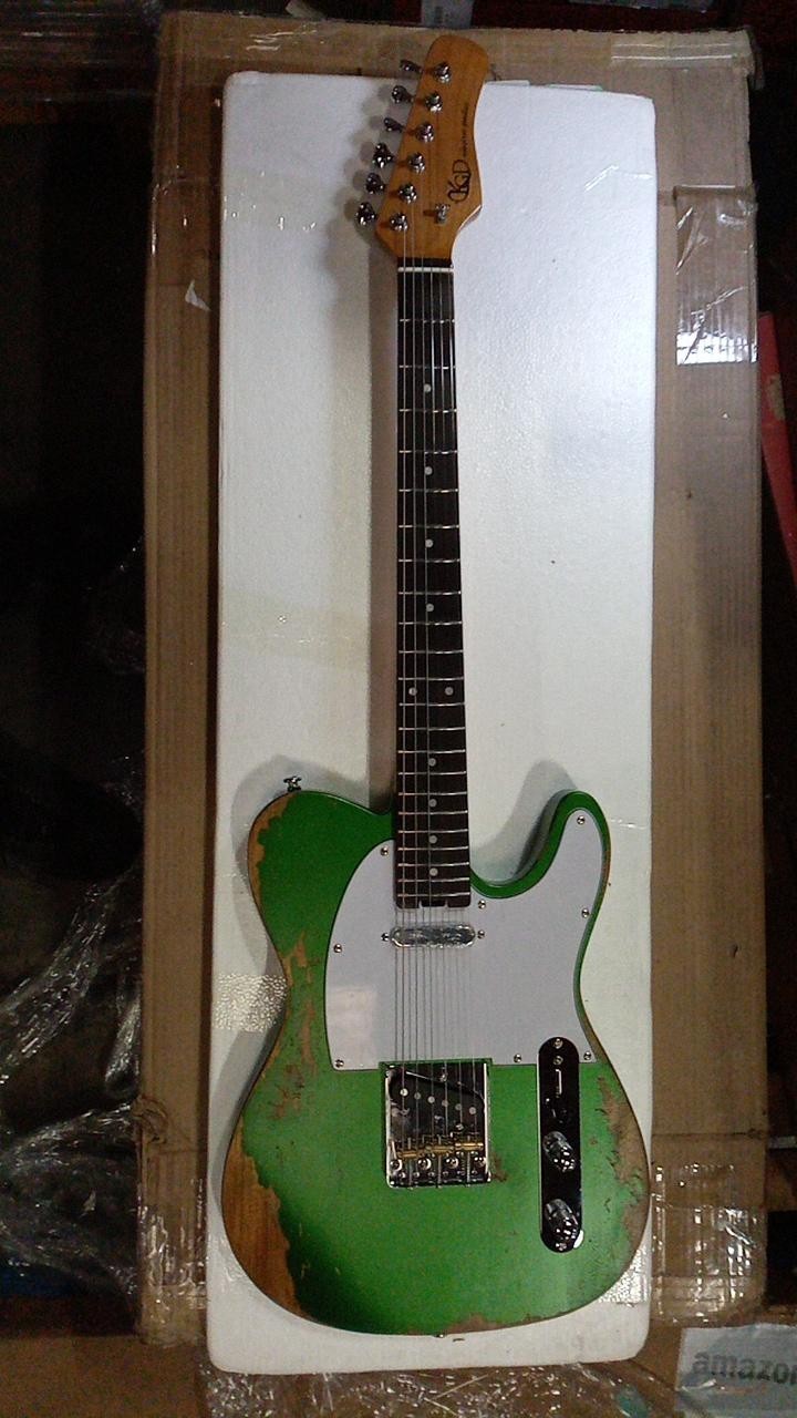 Second-hand KGD  electric guitar, clearance sale, free shipping