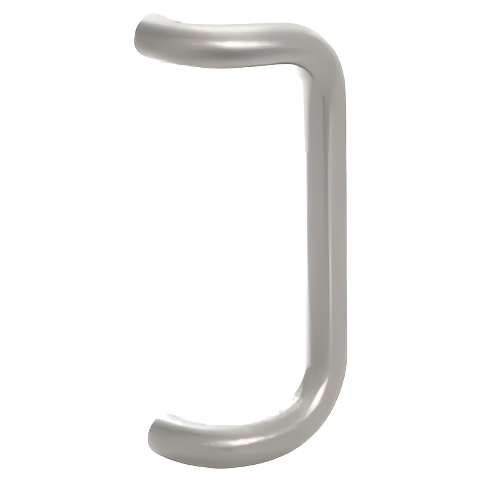 Brixwell 10" Aluminum Pull Handle with 9" Mounting, Clear Anodized Finish