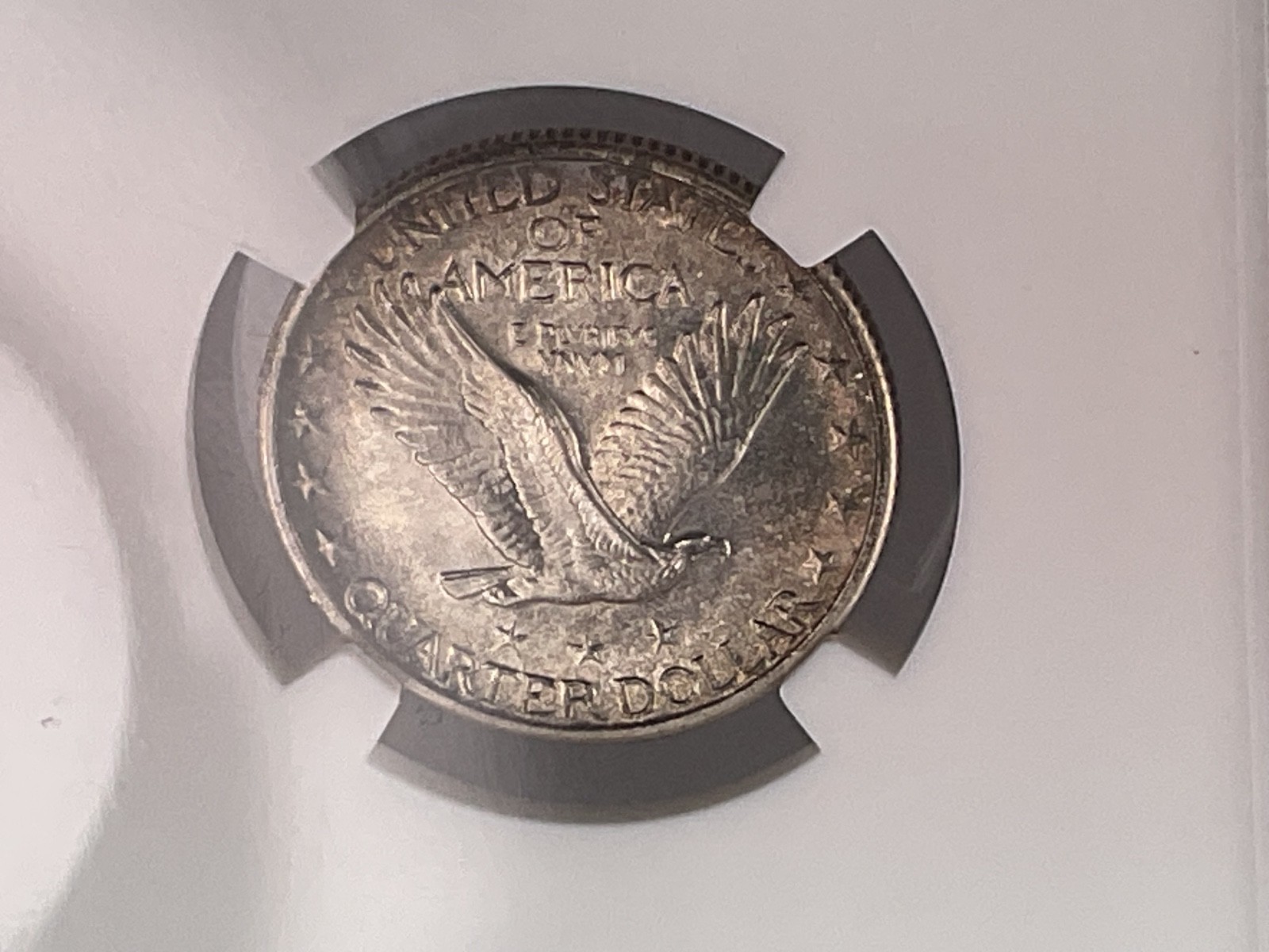 1924 P STANDING LIBERTY QUARTER ANACS MS63