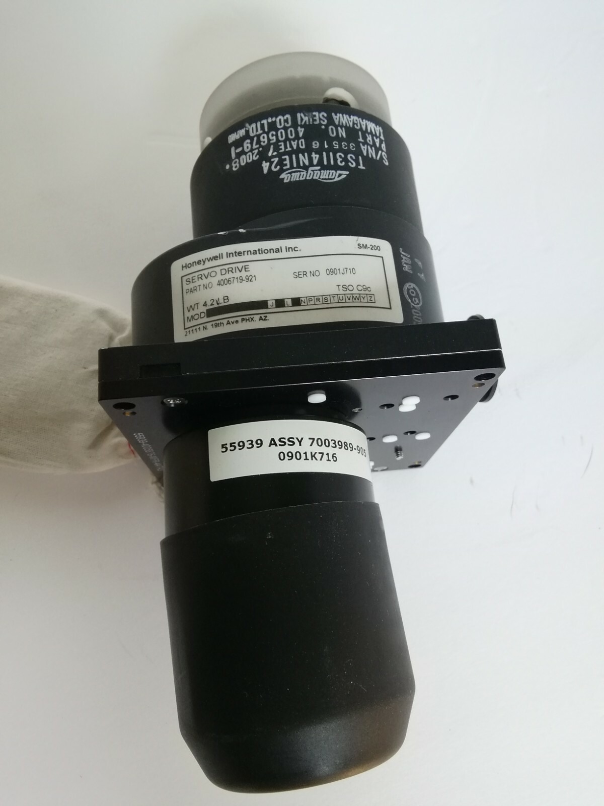 HONEYWELL SM-200 AUTOPILOT SERVO  P/N 4006719-921