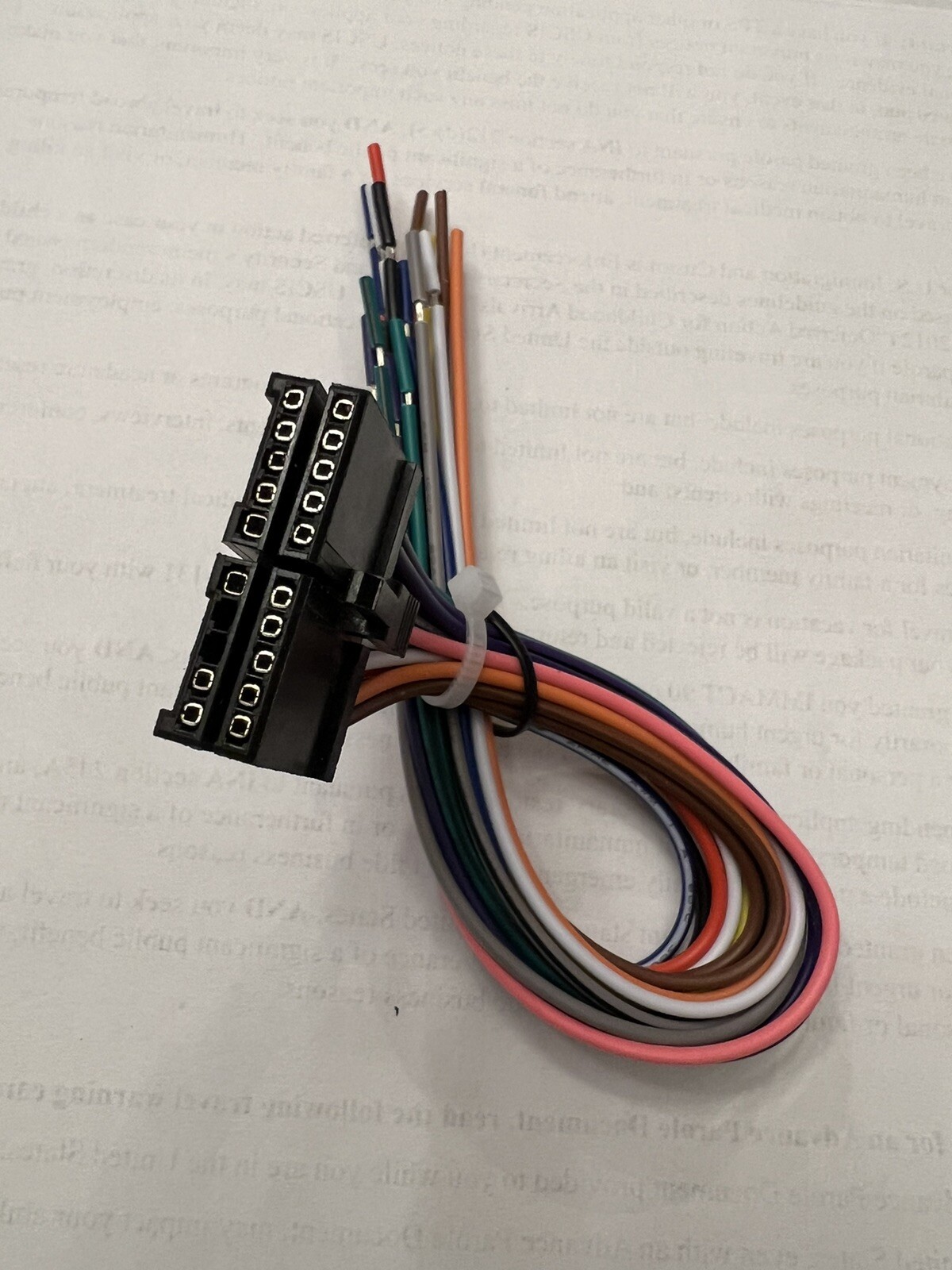 Precision 20 Pin Power & Speaker Wire Harness for SPL-622D, PV-620B
