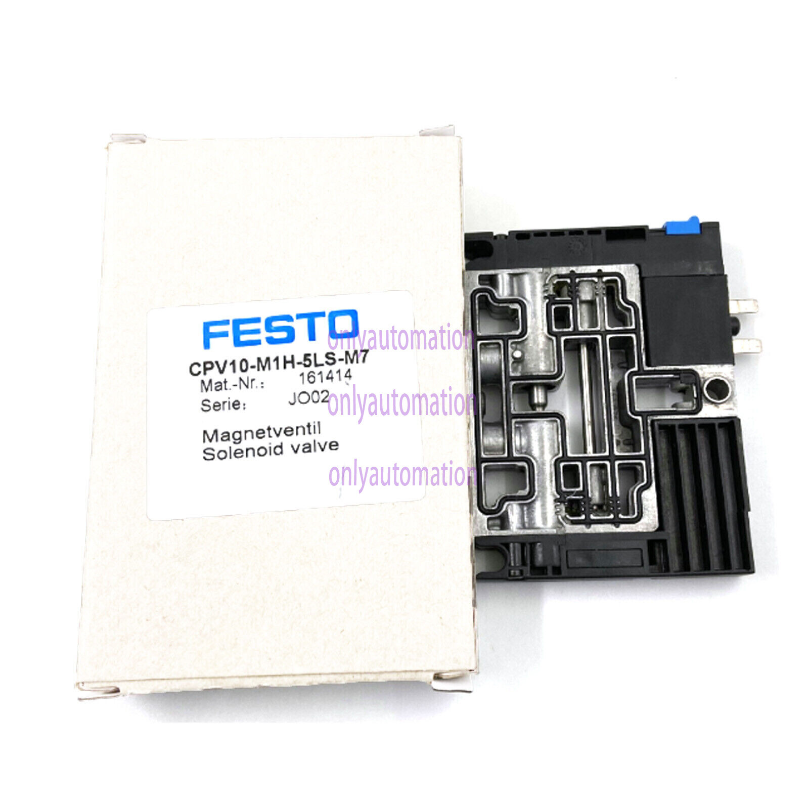 FESTO CPV10-M1H-5LS-M7 161414 Solenoid Valve NEW~