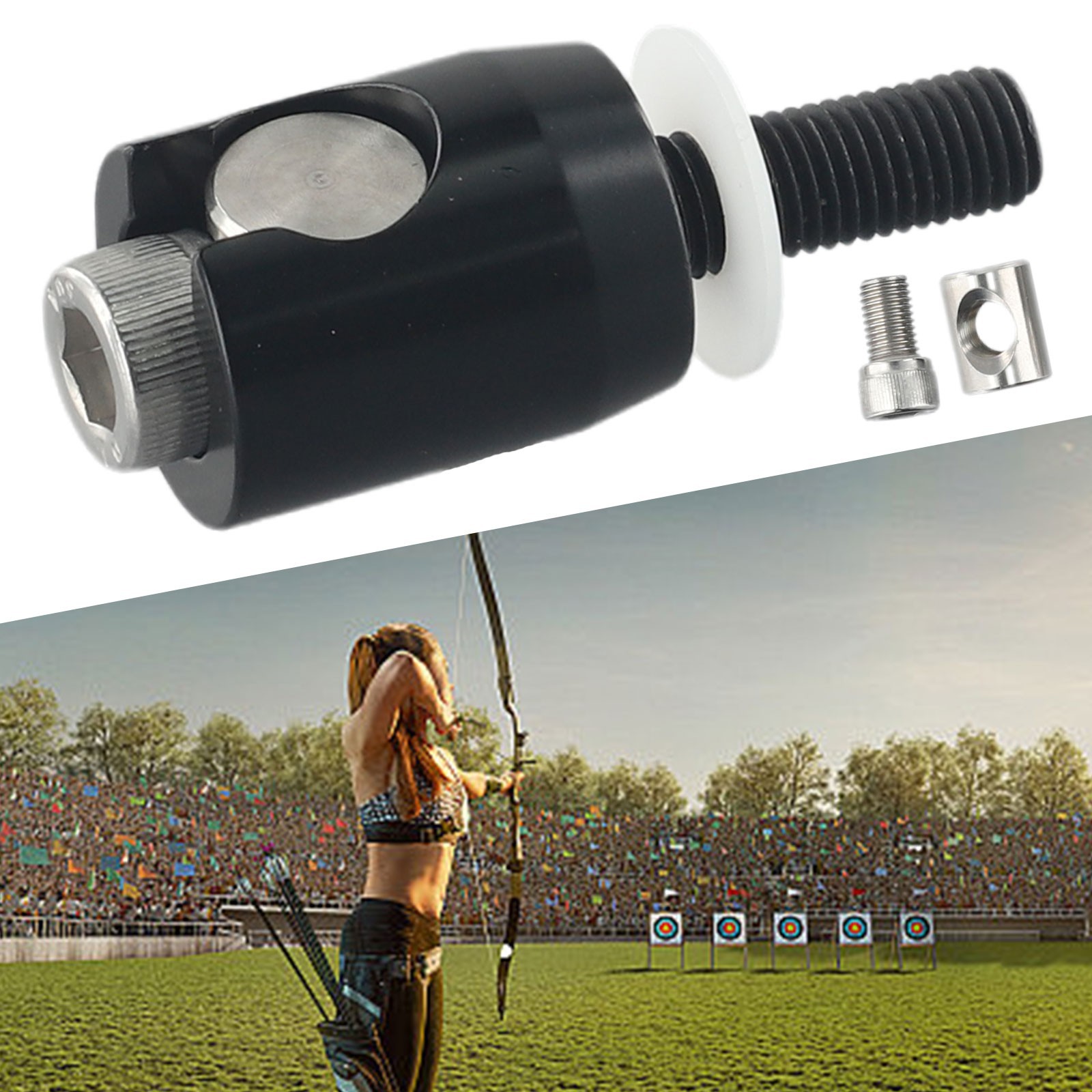 Innovative Quick Release System for Bow Stabilizers Adaptable to Different Bows