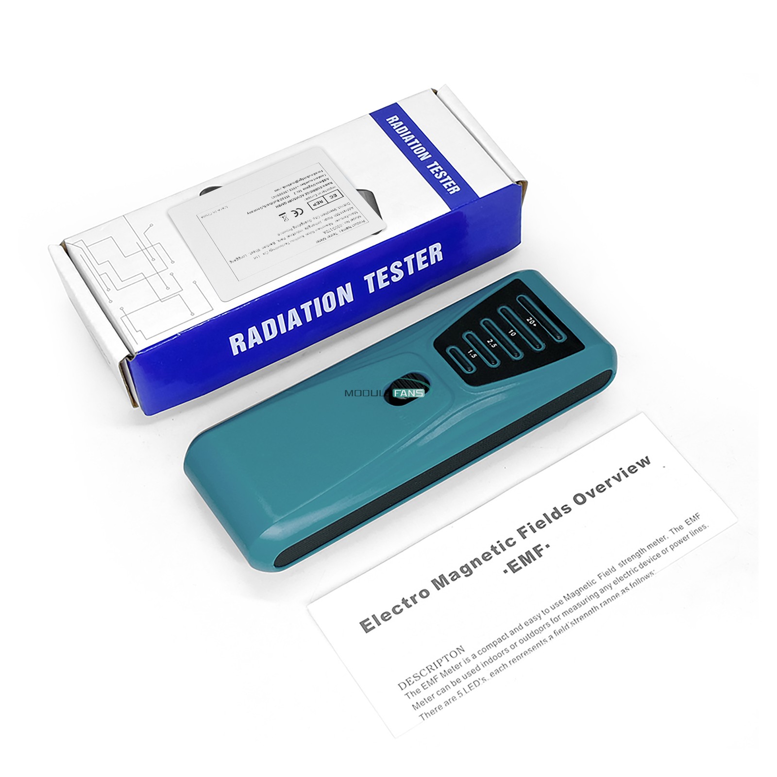 Portable EMF Meter Electromagnetic Field Radiation Detector Geiger Counter
