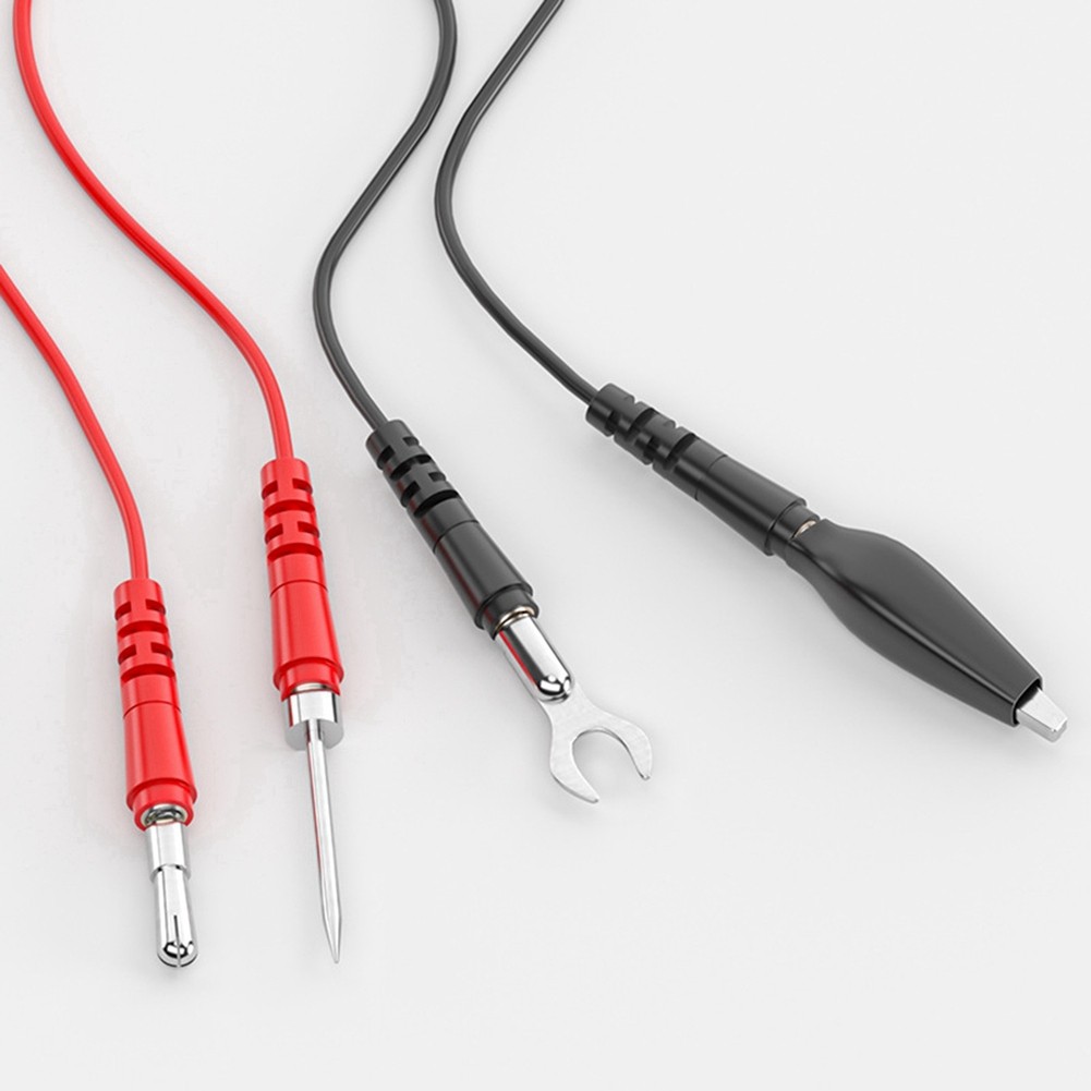 Multimeter Test Leads Kit Replacement Test Wire Set Clips Banana Plugs8583