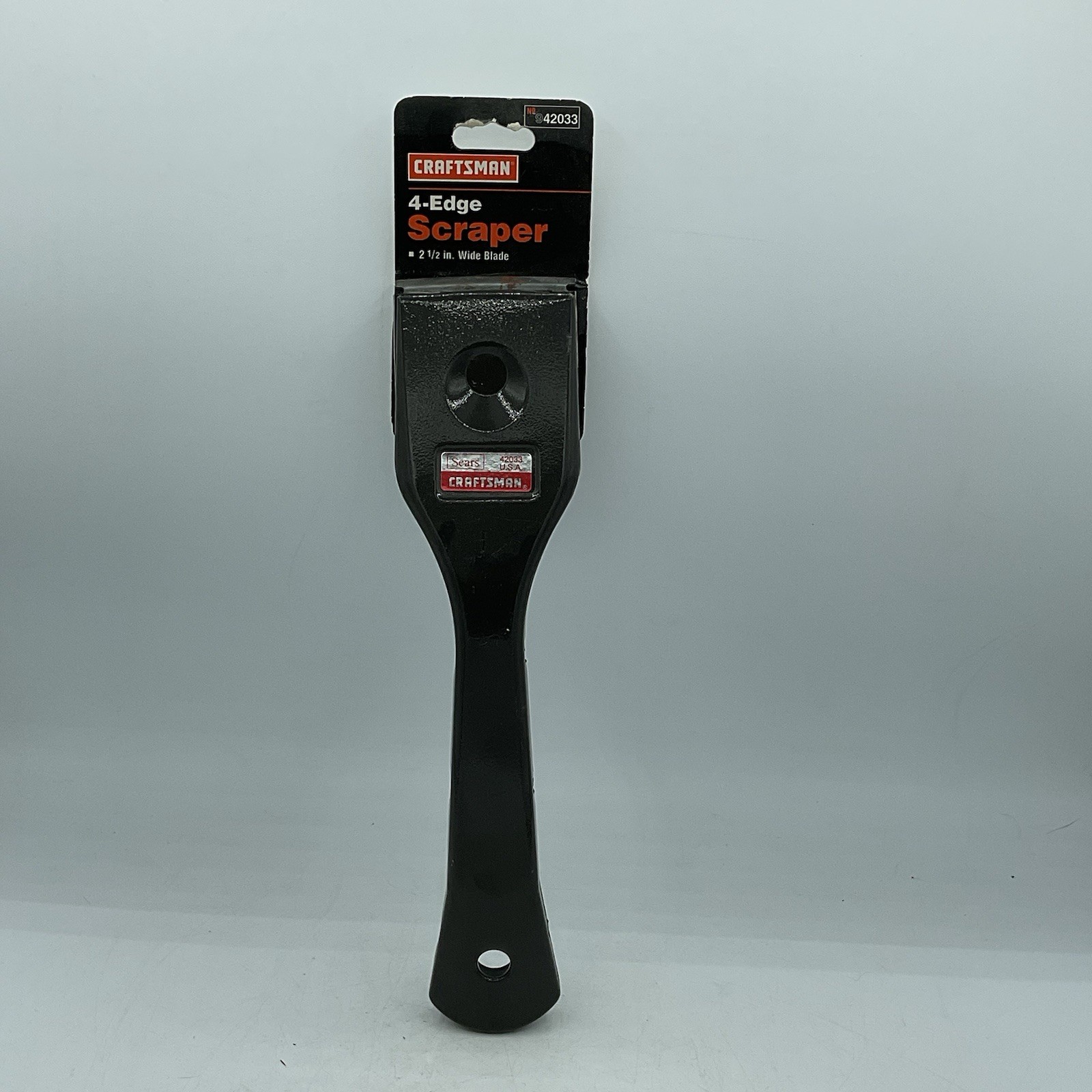 Craftsman 4 Edge Paint Scraper 2.5” Wide Blade # 42033 - USA - NOS