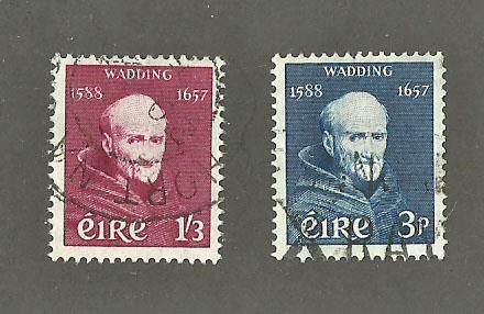 Ireland #s 163& 164 used  very fine , 2015 cat $13.25