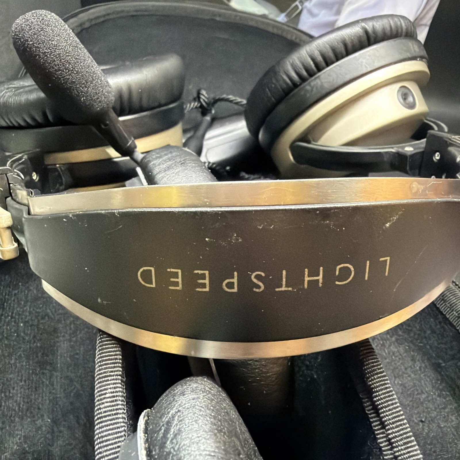 Lightspeed Zulu 3 Single U174 Helicopter Plug Bluetooth ANR Headset