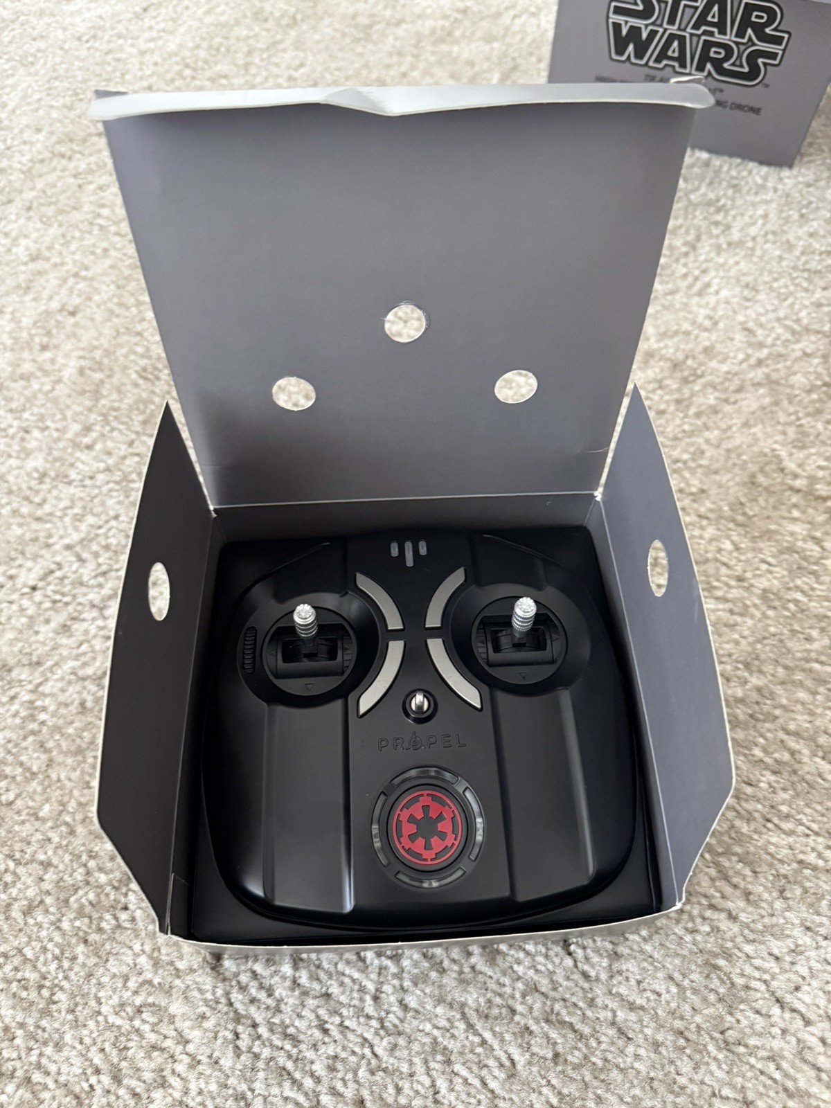 Propel Star Wars TIE ADVANCED X1 Performance Drone Open Box Used