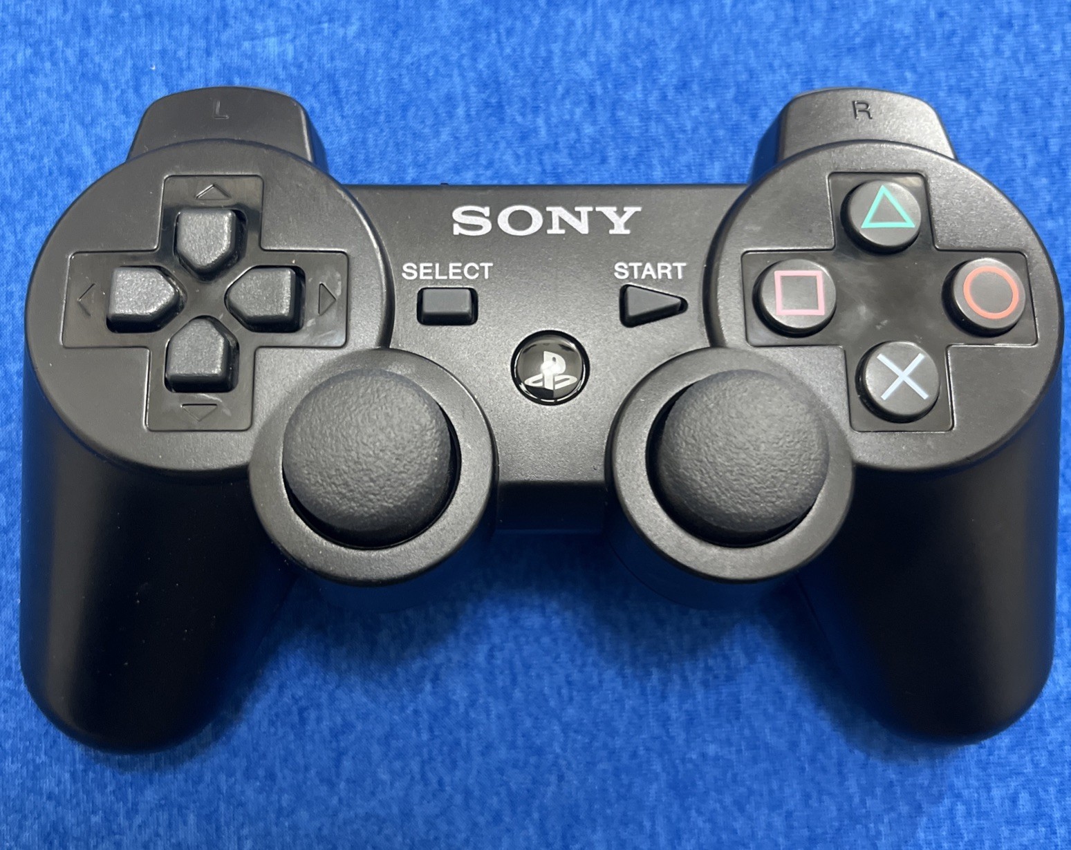 Sony PS3 DualShock 3 Wireless Controller Black OEM Great Condition Tested
