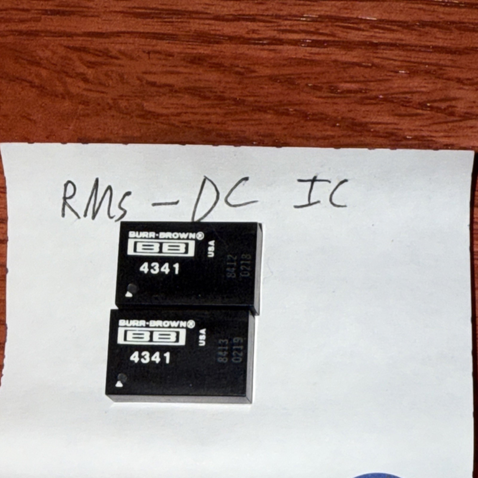 2pcs Burr-Brown 4341 True RMS-to-DC Converter 14-Pin DIP Precision Analog IC NOS