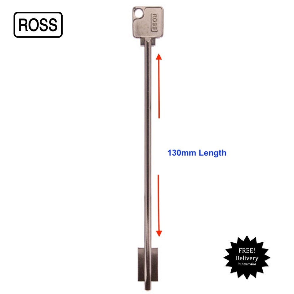 ROSS RDB130 Safe Lock Key Blank -130mm Length