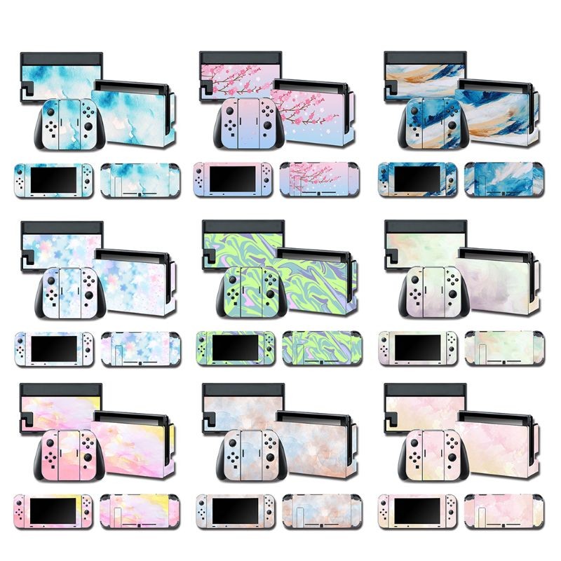 Skin Sticker for Switch Controller Waterproof Scratch Proof Protective Decal