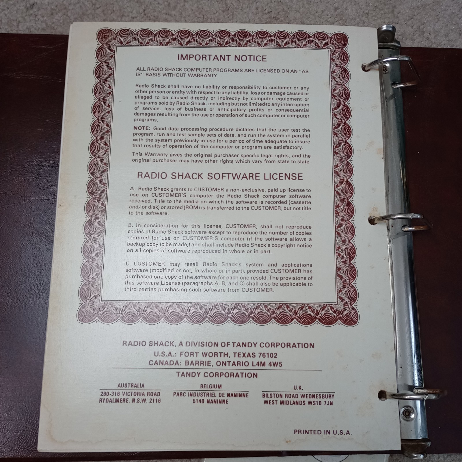 TRS-80 Software Library Lot Accounts Payable Editor Assembler Manual READ!!!