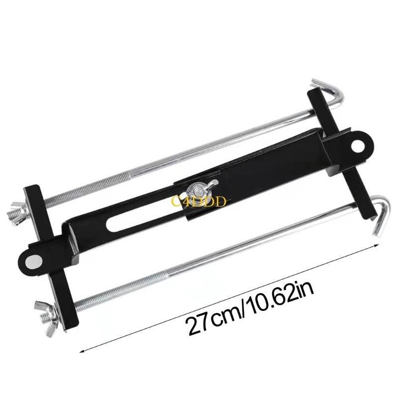 C4DD Car Battery Hold Down Bracket Universal Auto Battery Mount.