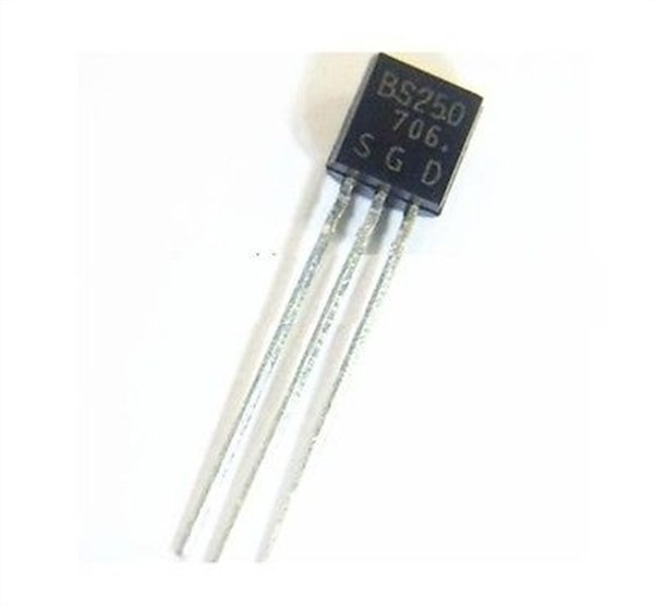 5Pcs BS250 P Channel Mosfet TO-92 ic