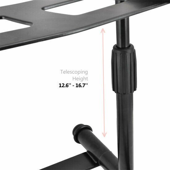 Pyle pro PLPTS55 Universal Portable Foldable Telescoping Height DJ Laptop Stand