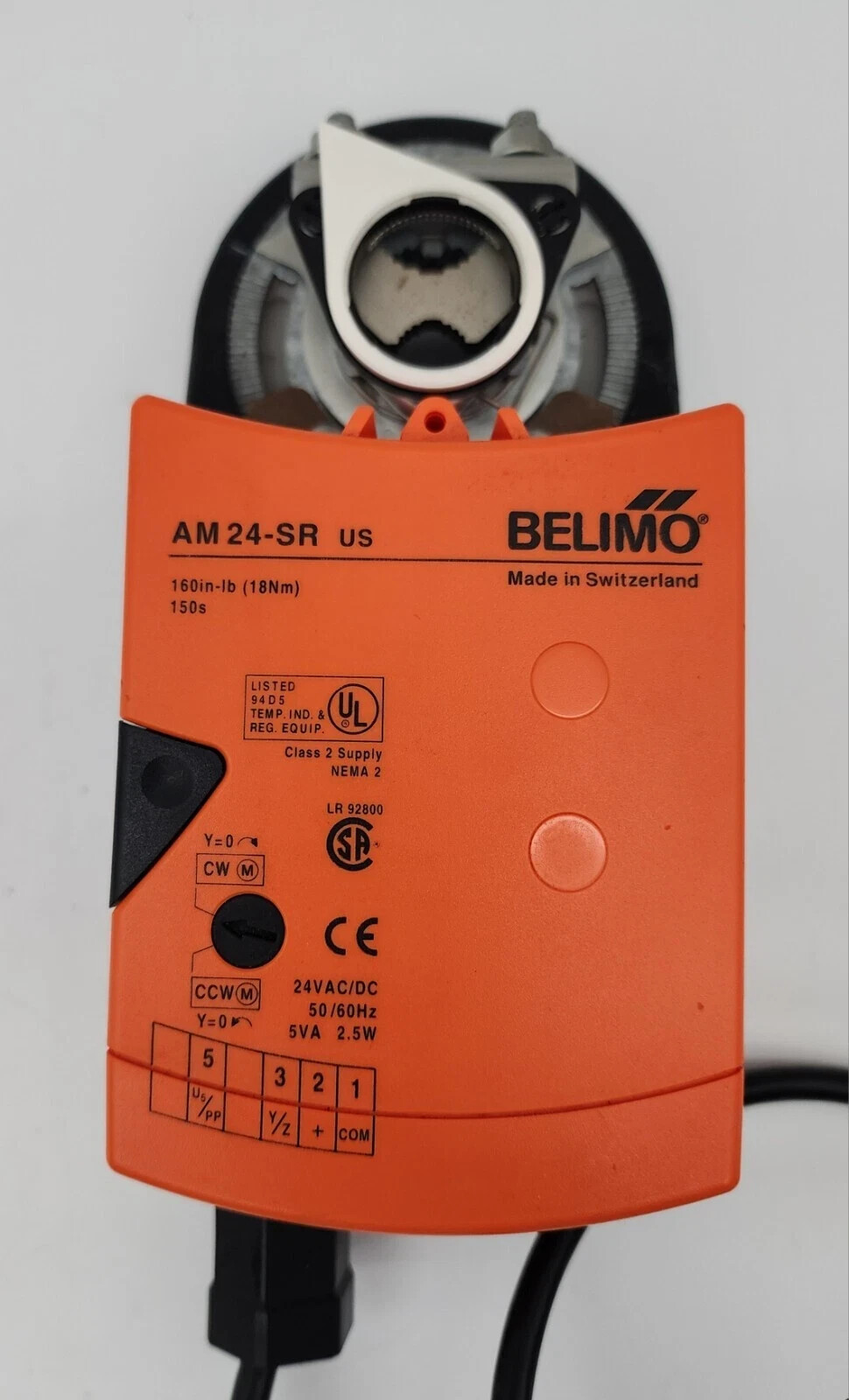 Belimo AM24-SR US PROPORTIONAL DAMPER ACTUATOR *READ NOTE* *NDA AVAILABLE*