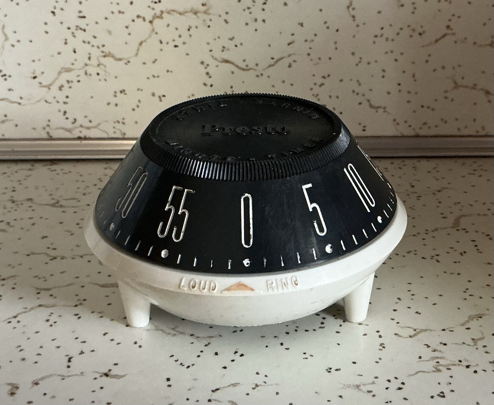 Retro Vintage PRESTO Minute Timer Space Age UFO Flying Saucer 1960’s MCM