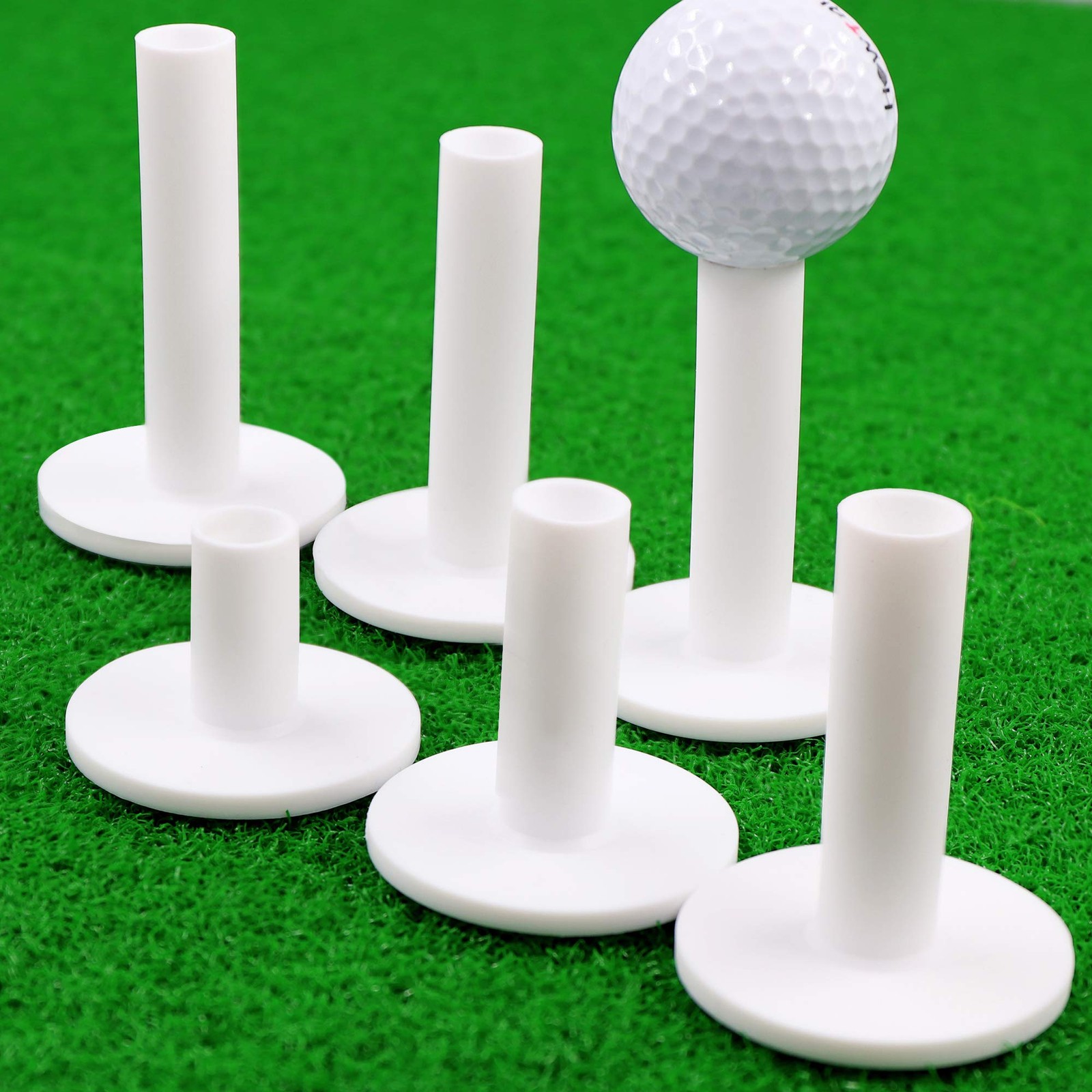 Premium Rubber Golf Tees | Excellent Durability and Stability Rubber Tees