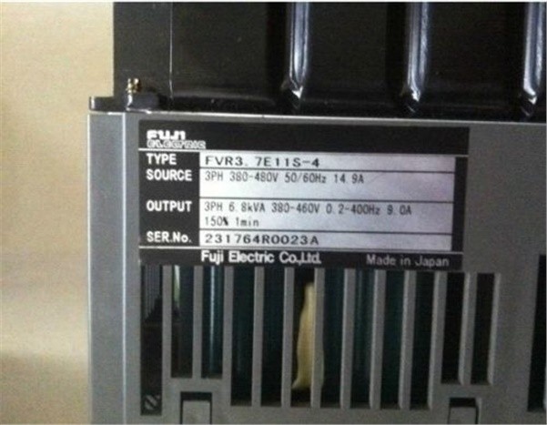 1Pcs Used Fuji Inverter Good Condition 380V-3.7KW FVR3.7E11S-4 kk