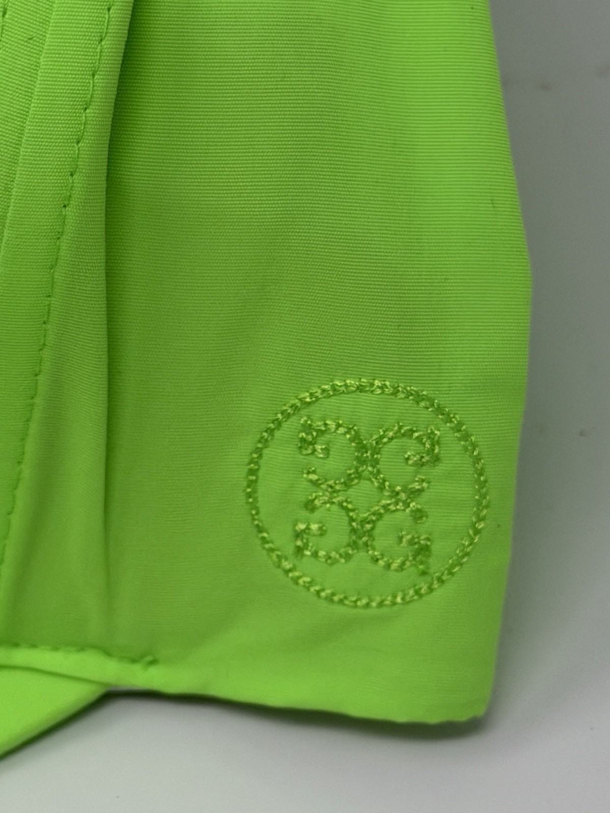 G/FORE Skull & Tees Logo Solid Lime Green Golf Hat snapback