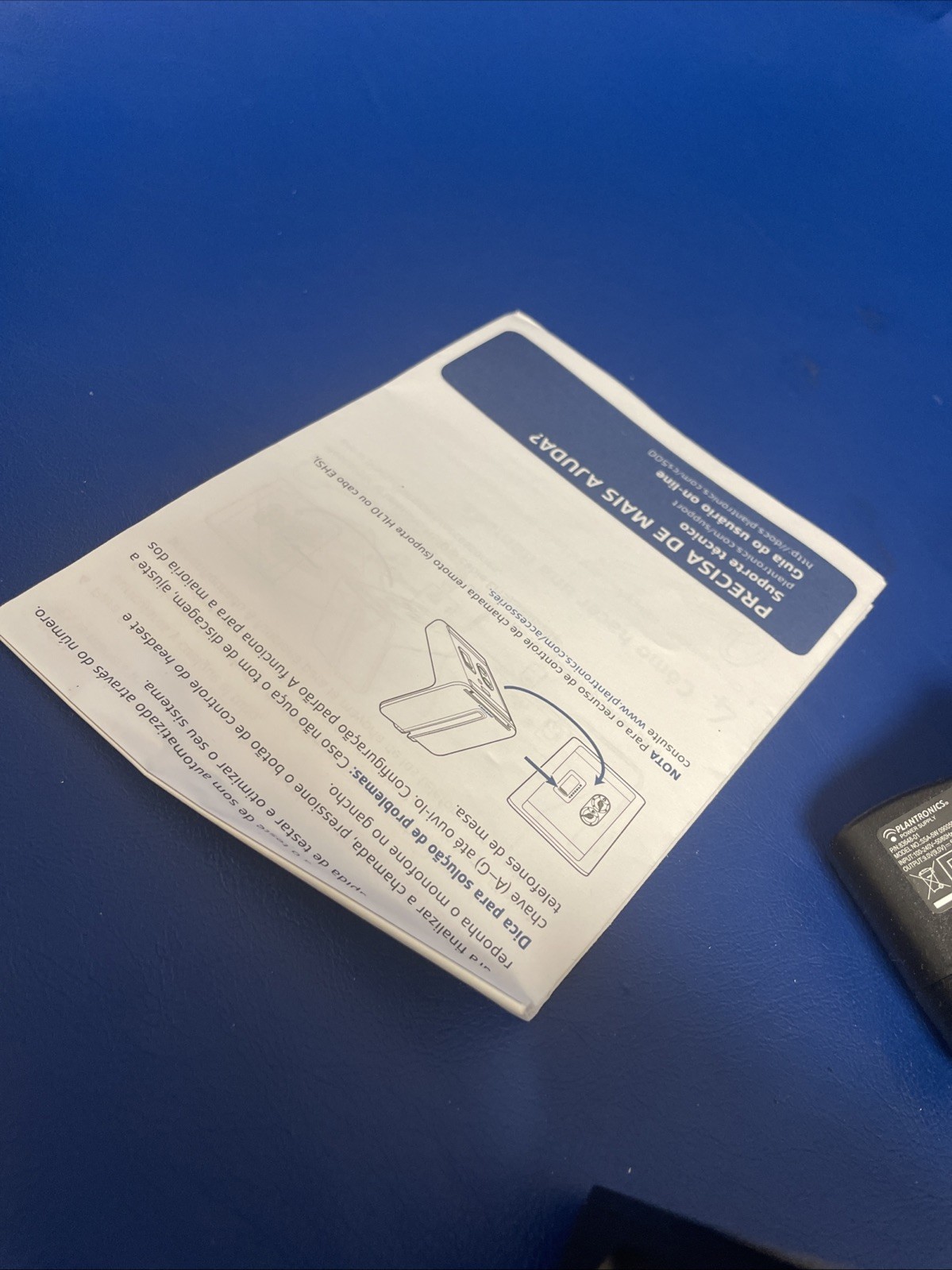 USED Plantronics-CS540 Convertible Wireless Headset Earset System / WORKING