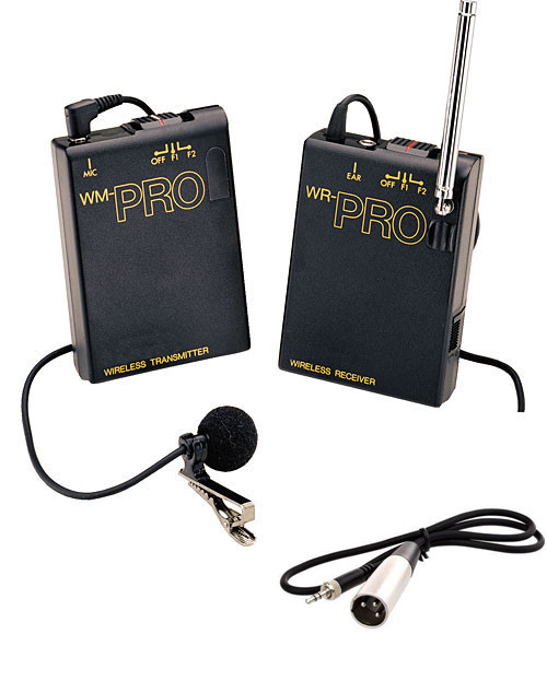 Pro EX1R WLM XLR M wireless lavalier mic for Sony XDCAM PMW 100 200 160 EX3 F3K