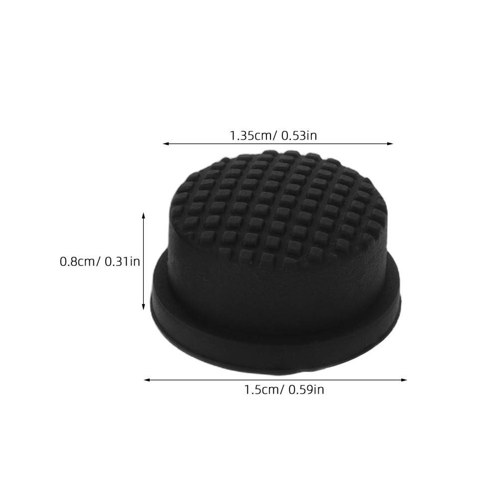 2 PCS Waterproof Rechargeable Flashlight Handheld Boot Button Cap