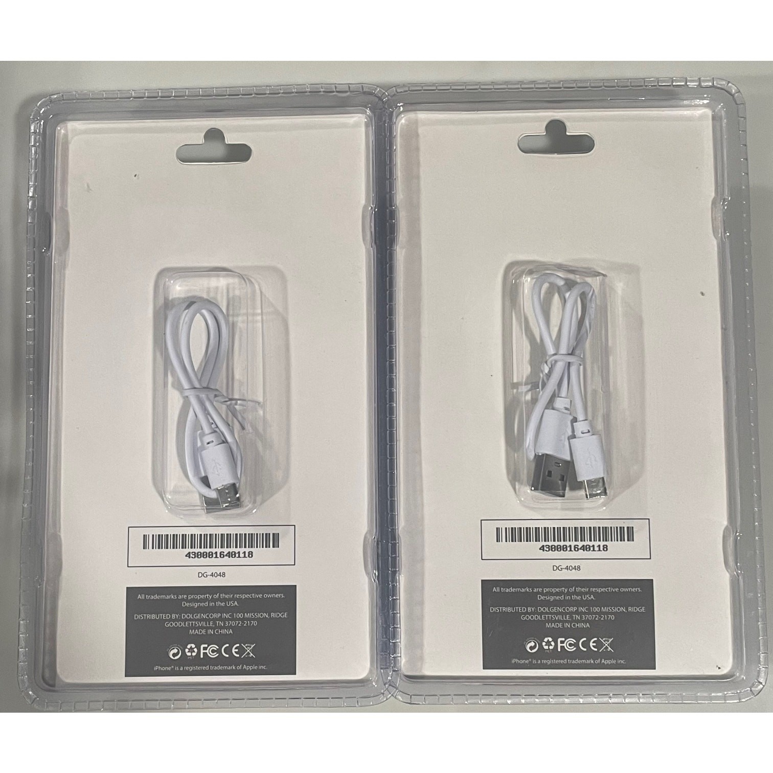 New 2 Pack Keychain Power Bank Quick Charge iphone Camera Smart Device BLACK