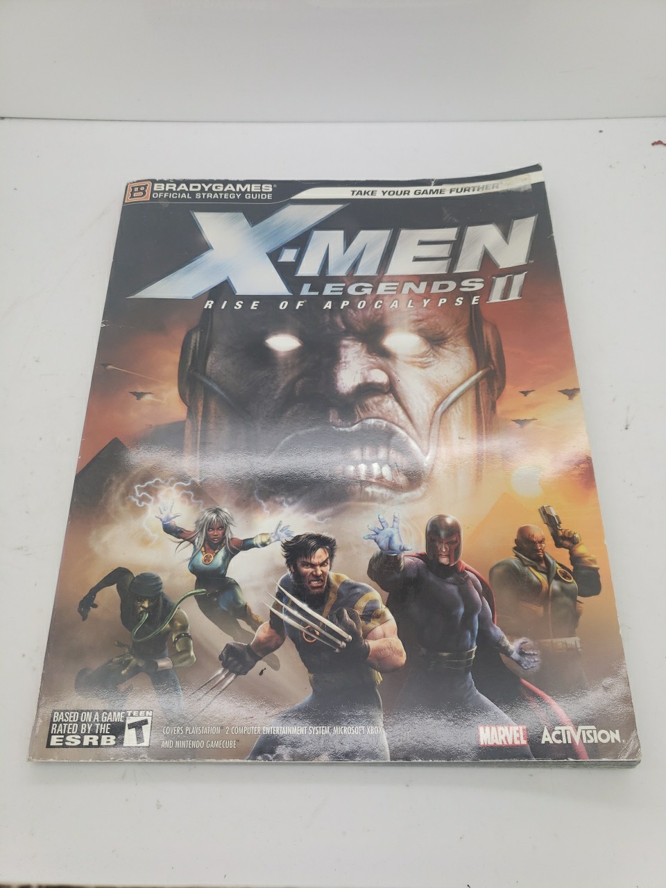 X-Men Legends II Rise Of Apocalypse BradyGames Official Strategy Guide
