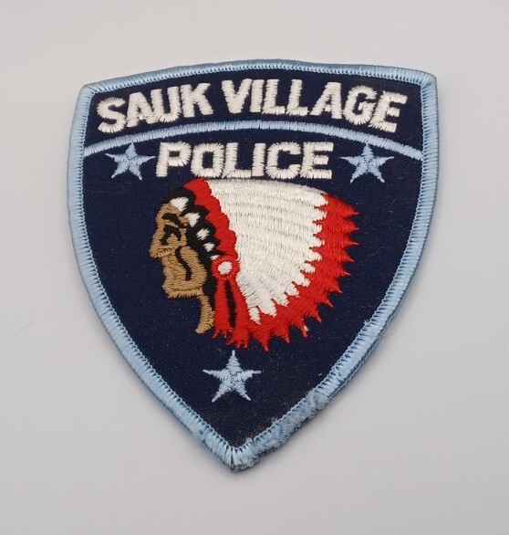 State of Illinois Sauk Village Police Dept. Patch Chief