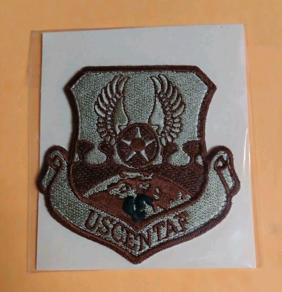US Air Force USCENTAF Desert Patch New Unused $5.00 Free Shipping