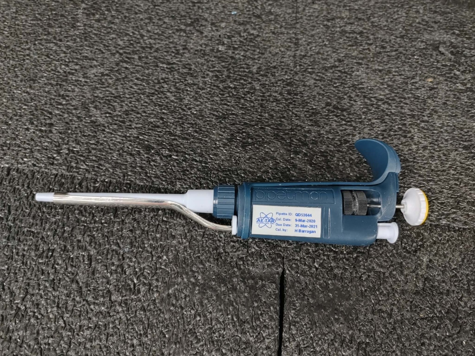 Gilson P200 20-200µl Single Channel Manual Pipette